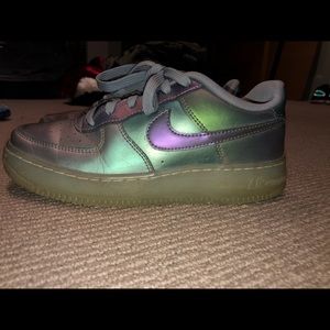 Nike metallic AF1’s! - SUPER cute!